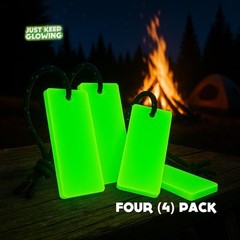Glow in Dark Emergency Light Reusable Glow Stick Camping Survival EDC – USA