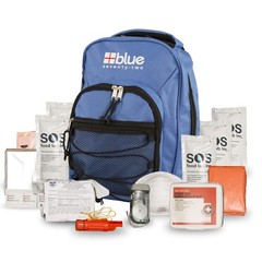 72-Hour Emergency Survival Backpack Kit for 1 Person | Wildfire, Earthquake, Tor