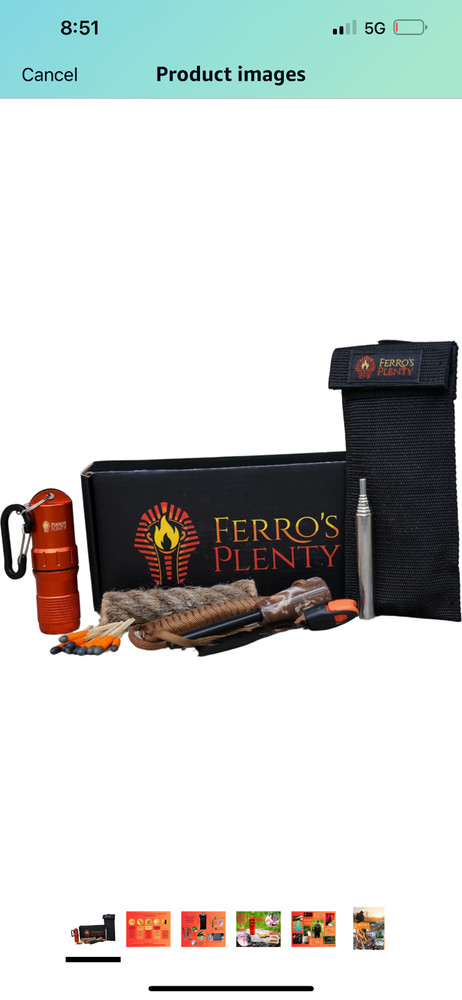 Wholesale, job lot liquidation sale| Ferro Rod Fire Starter| Waterproof Matches