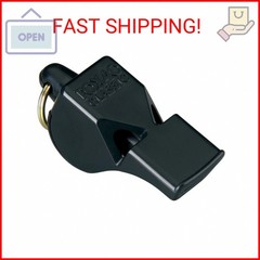 Fox 40 Classic Safety Whistle, Black