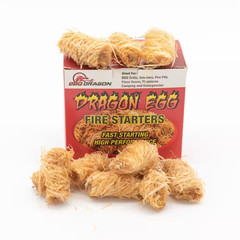 All Natural Dragon Egg Fire Starters