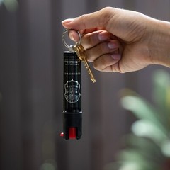 4 Police Magnum pepper spray .75oz keyring personal safety defense protection