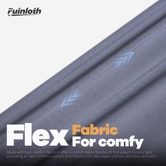 Fuinloth Neck Gaiter, 6 Pack One Size, Black+gray+green+camo+sand+brown