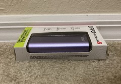 Zippo HeatBank 6 Hour Rechargeable Hand Warmer & Power Bank Model Z4A20 Purple