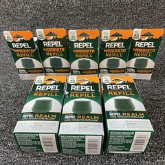 Repel Realm Zone Mosquito Repellent Refills 8 Refills Torn Packages