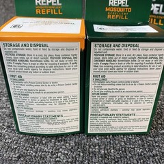 Repel Realm Zone Mosquito Repellent Refills 8 Refills Torn Packages