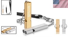 High Pitch Emergency Whistle 2PCS – Lightweight & Portable for Hiking, Fishing