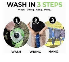 Dezitrek All In One Hand Wash Bag- Off The Grid Washing Machine