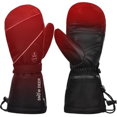 Snow Deer Heated Mittens Gloves For Men And Women 7.4V 2200Mah Electric