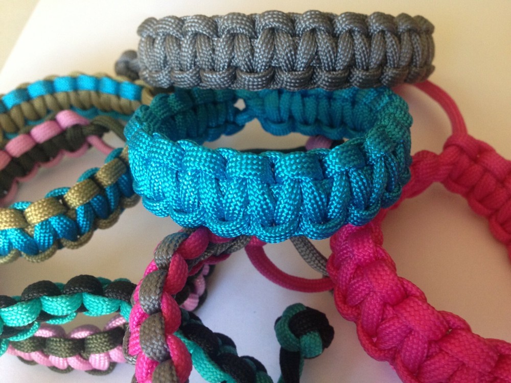 3 PACK HANDMADE UNISEX MAD MAX FURY ROAD STYLE 550 PARACORD BRACELETS