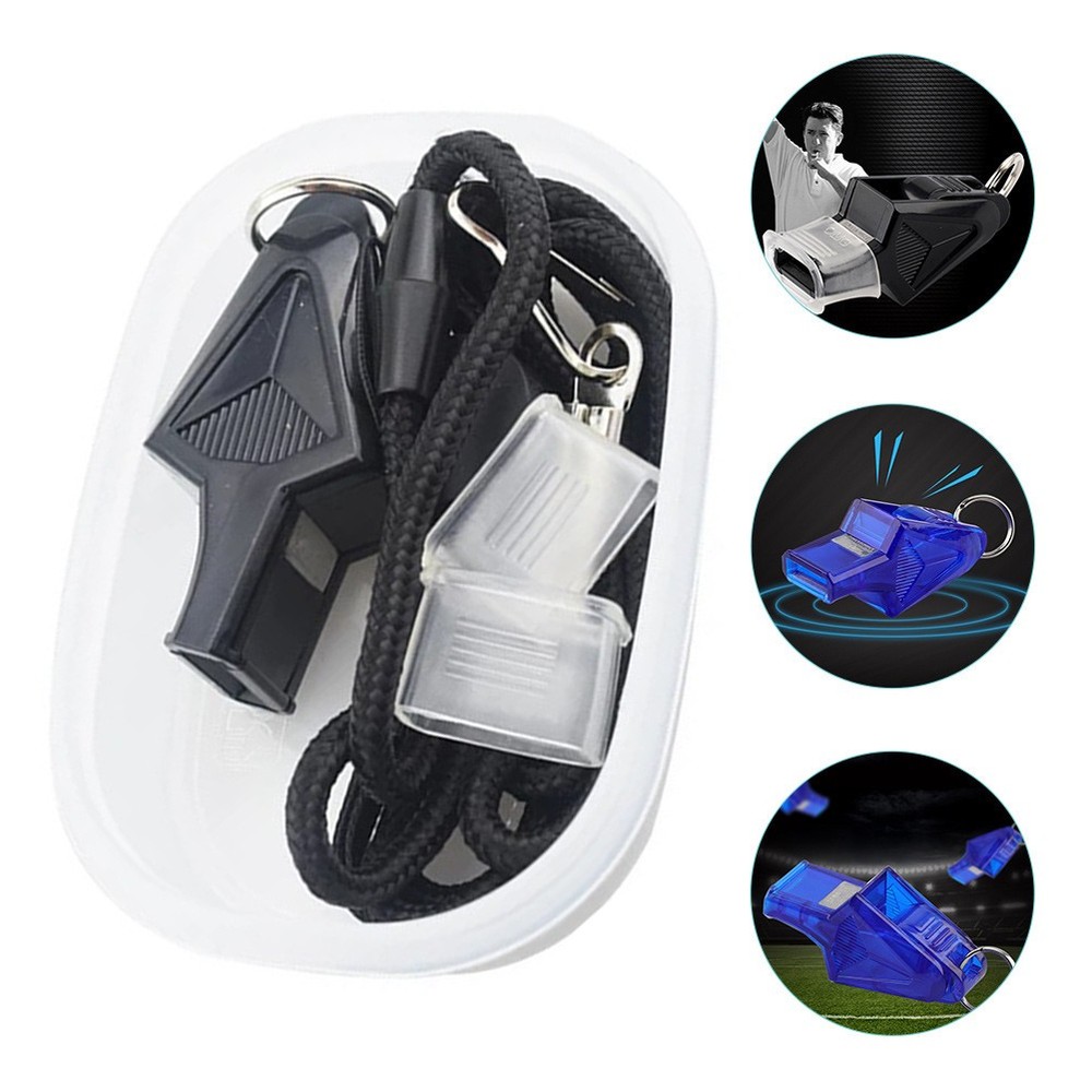 1 Set Portable Multi Function ABS Whistles for Sports Training and Outdoor Use
