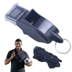 Sports Whistles with Lanyard Loud Crisp Sound Dolphin Competition Whistle