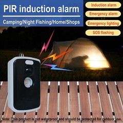 Motion Sensor Alarm Perimeter Outdoor Camp Safe Outdoor Burglar Alarm 125db