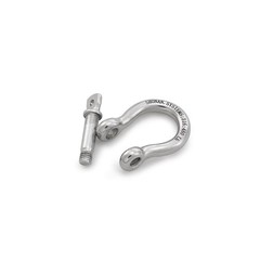 1/4″ Small Bow Shackles – 6 Pcs Stainless Steel D Ring Shackle, 480 Lbs Cap