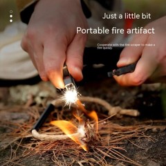 Outdoor Bracelet SOS Camping Survival Paracorde chargeable Whistle Gear Compass
