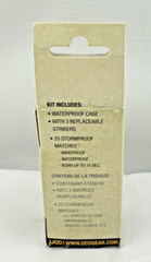 25 Count – UCO Storm Proof Match Kit W/ Storage Case Windproof and Waterproof