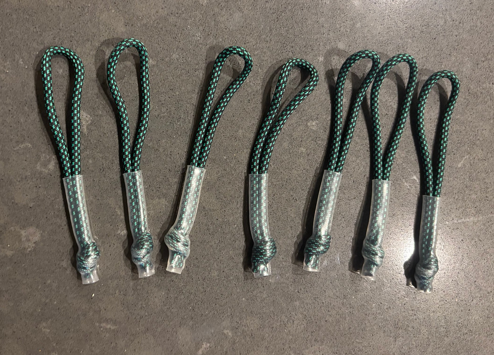*Rare* Green Nike Elite Backpack Tags: Set of 7