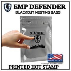 FARADAY CAGE EMP ESD BAGS 12 PC PHONE SIZE 5″ X 7″ PREPPER KIT BY EMP DEFENDER