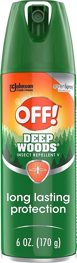 OFF! Deep Woods Insect Repellent Aerosol, Bug Spray with Long Lasting…