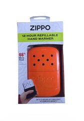 Zippo Hand Warmer 12 Hour Refillable Orange 40334 Outdoor Camping Hunting New