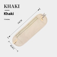 Invisible Travel Waist Packs Pouch For Passport Money Belt Bag Hidden Wallet