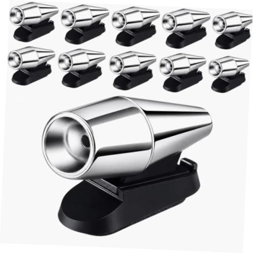 10 Pcs Deer Whistles for Car Deer Whistles for Vehicles Horns Avoids Silver