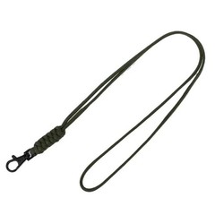Travel Lose-proof Lanyard Nylon Braided Adjustable Phone Lanyard Keychain Wrist