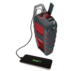 Odyssey Hand Crank AM/FM Radio with Solar Power & Bluetooth Connection