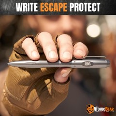 Self Defense Tactical EDC Pen, Car Window Glass 1 Count (Pack of 1),