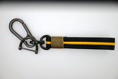 Leather Lanyard car keychain