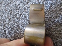 Metal Whistle With Wooden PEA Referee Sports Coach Emergency