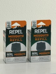 Repel Mosquito Repellent Refill – 2 Pack, 40 Hours Protection Each (80 Hours)