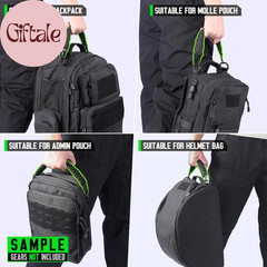 Tactical Paracord Handle，9-Core Weaving Paracord Strap for Bag Strap Replacement