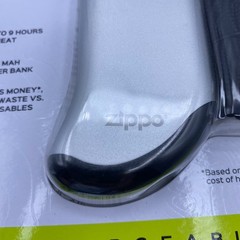 Zippo HeatBank 9s Rechargeable Hand Warmer Power Bank Silver Z4A18 5200mAh NEW