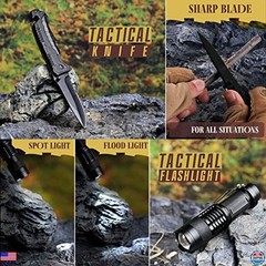 14-in-1 Survival Kit, Emergency Gear for Men, Gifts for Dad, Camping Accessories