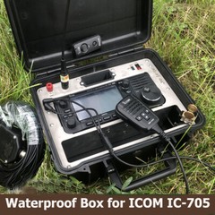 Waterproof Box for Outdoor Survival Radio Emergency Communication ICOM IC-705 US
