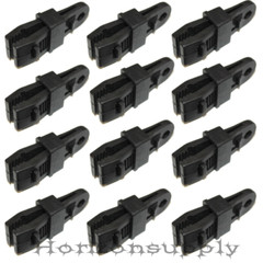 50pc Tarp Clips Snap Hangers Awning Clamp Set Survival Emergency