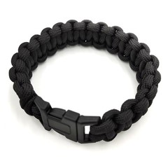 4 Pack 5/32 Inch X 50 Ft 550 Paracord Black 110 Lb Working Load Limit New
