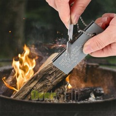 1-10X Magnesium Flint Rod Stone Fire Starter Lighter Emergency Survival Camping