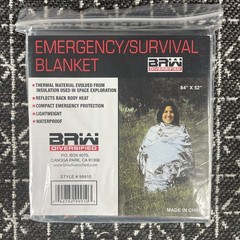 Outdoor Survival Bundle-LifeStraw Filter+BRWThermal Blanket+Fire StarterKeychain