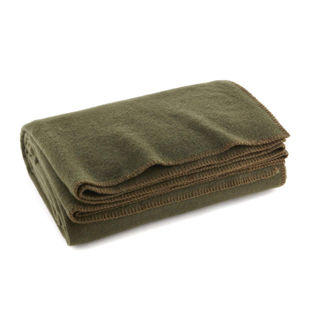Green Warm Fire Retardant Blanket, 66″ x 90″ 66″X90″,