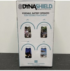 NEW!! DYNASHIELD Portable Battery Operated Non Pesticide Mosquito Repellent