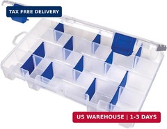 Flambeau Outdoors 4007 Tuff Tainer Fishing Tackle Box with Zerust Anti-Rust Divi