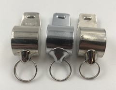 LOT OF 3 VINTAGE METAL & BRASS WHISTLES MACGREGOR CHAMPION GEM