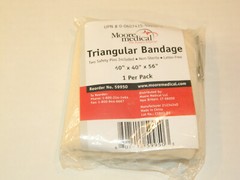One Triangular Bandages 40*40*56″ Hospital EMT Emergency Survival First Aid Kits