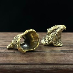 Retro Brass Griffin beads keychain DIY accessories paracord beads