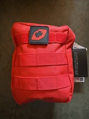 Life+Gear First Aid + Survival Kit Premium Tactical Pack, 121 pc NEW
