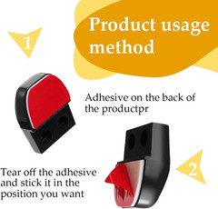 2PCS Deer Whistles for Car, Automotive Animal Warning Devices with Rubber Pads,