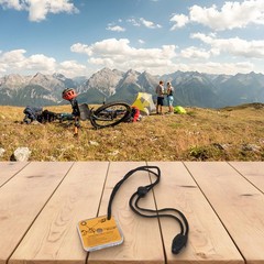 Waterproof Signal Mirror Ideal for Adventurers in Various Environments