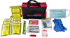 72 Hour Emergency Kit, 1-Person, 3-Day Tote, Includes First Aid Kit, Survival Bl